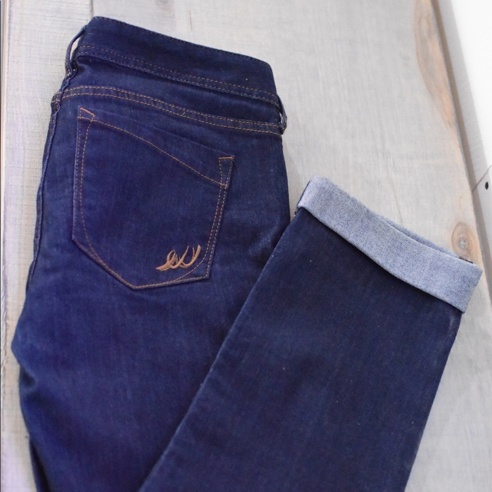 Express Cropped Skinny Jeans - Perfect Condition